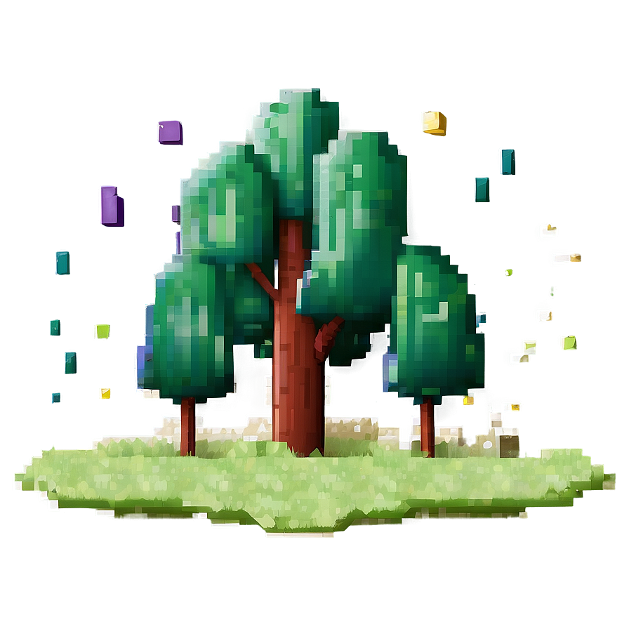 Pixel Landscape Wallpaper Png Dbq