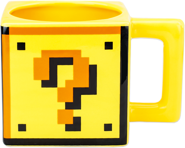 Pixel Question Block Mug