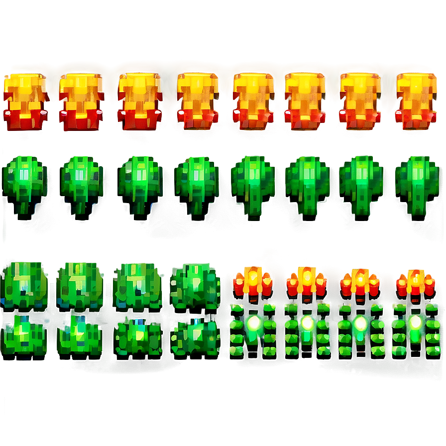 Pixel Space Invaders Png 06112024