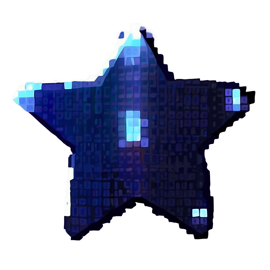 Pixel Star Constellation Png Ufo