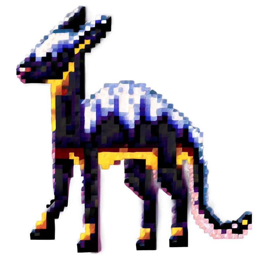 Pixelated Animal Collection Png 85