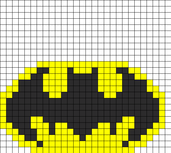 Pixelated Batman Logo