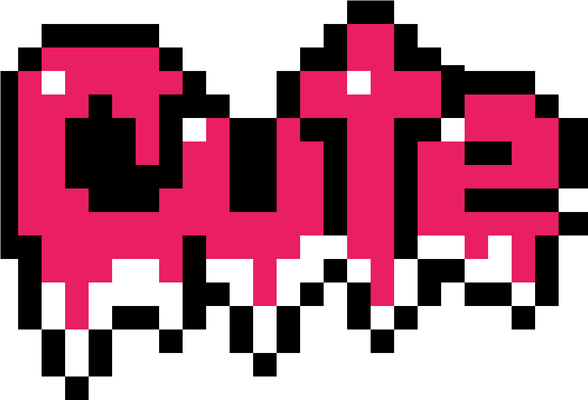 Pixelated Cute Text Art.png