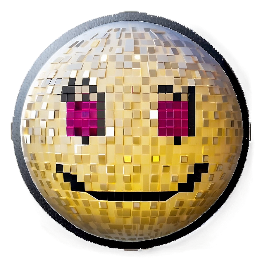 Pixelated Emoji Smiley Png Krh