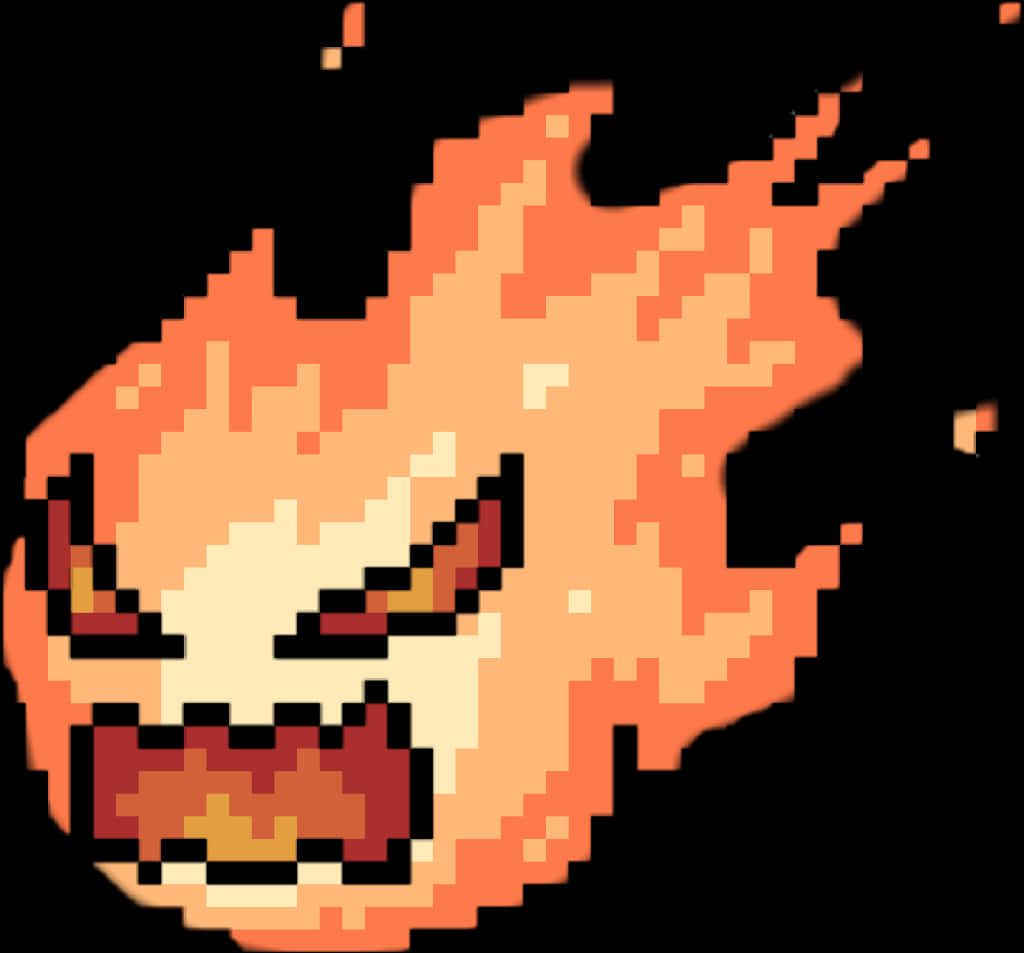 Pixelated_ Fire_ Emoji_ Angry_ Expression