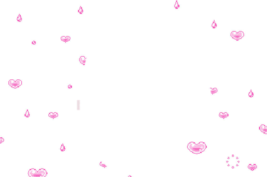 Pixelated Hearts Pattern