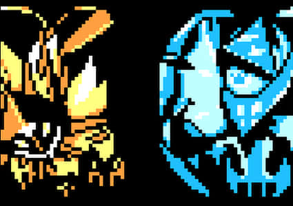 Pixelated Legendary Pokemon Sprites