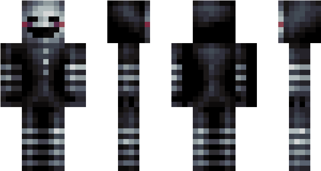 Pixelated Puppet Character