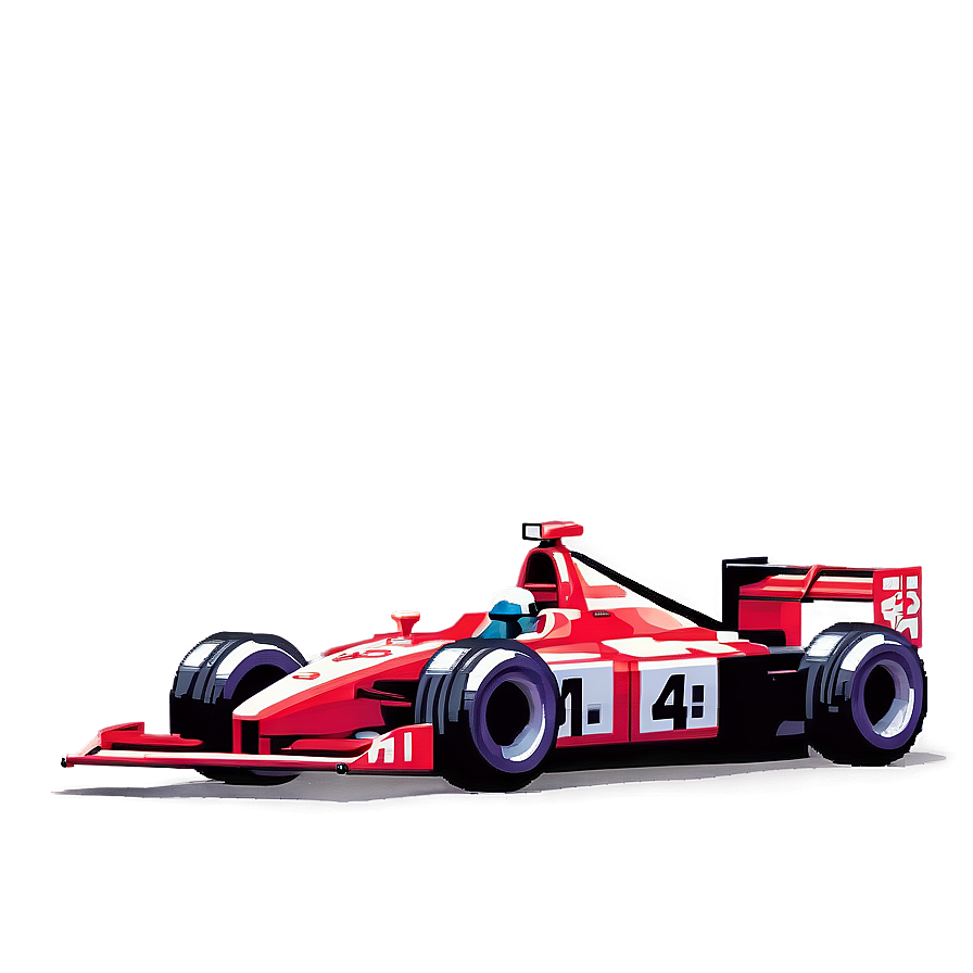 Pixelated Racing Car Png Via