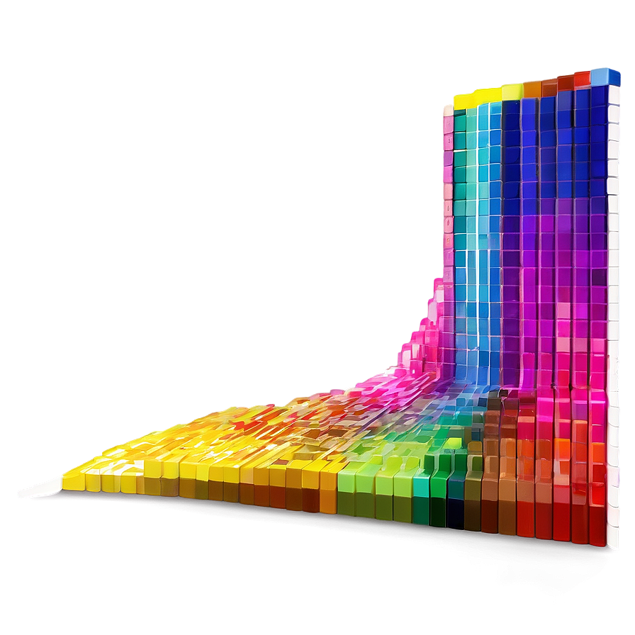 Pixelated Rainbow Png Ciq36