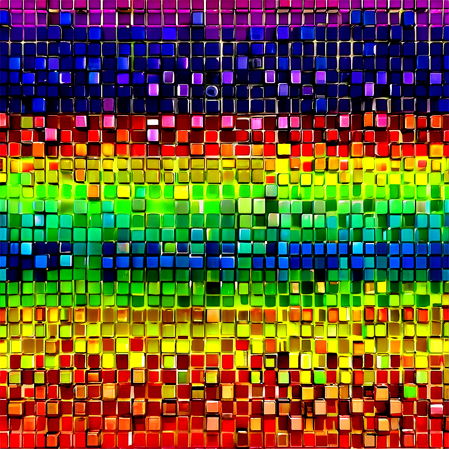 Pixelated Rainbow Png Nfe1