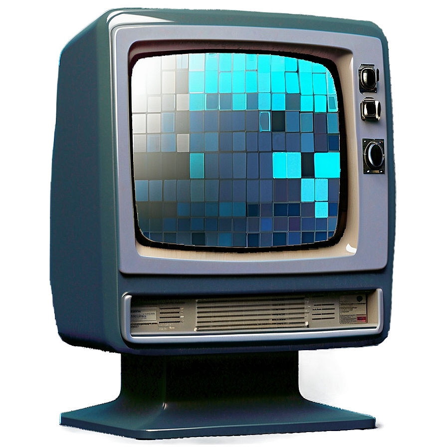 Pixelated Retro Tv Png Tik60