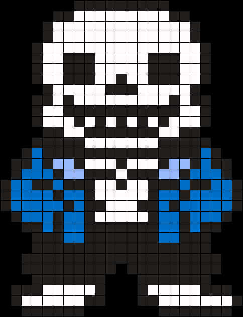 Pixelated_ Sans_ Undertale