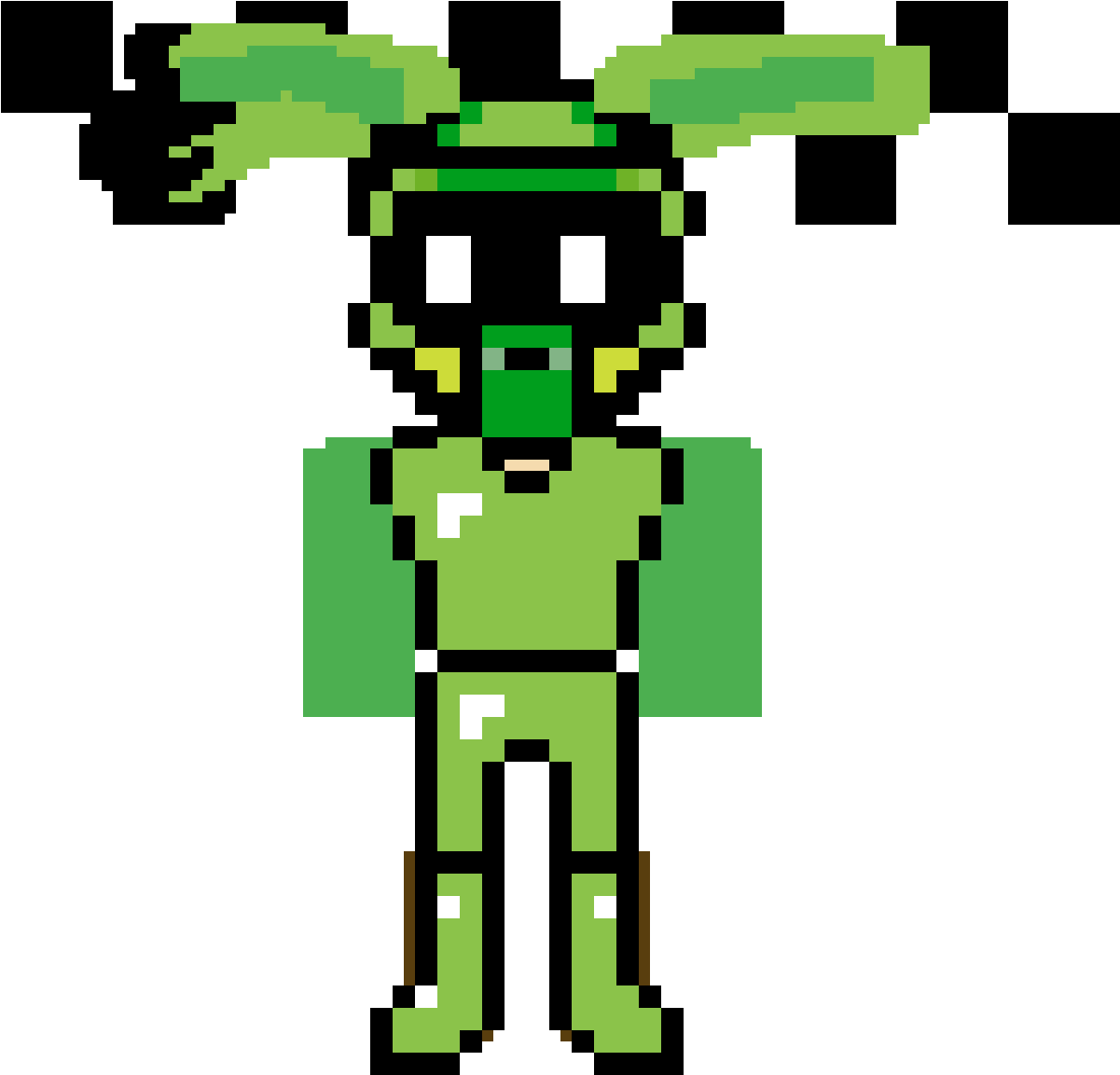 Pixelated Springtrap Standing