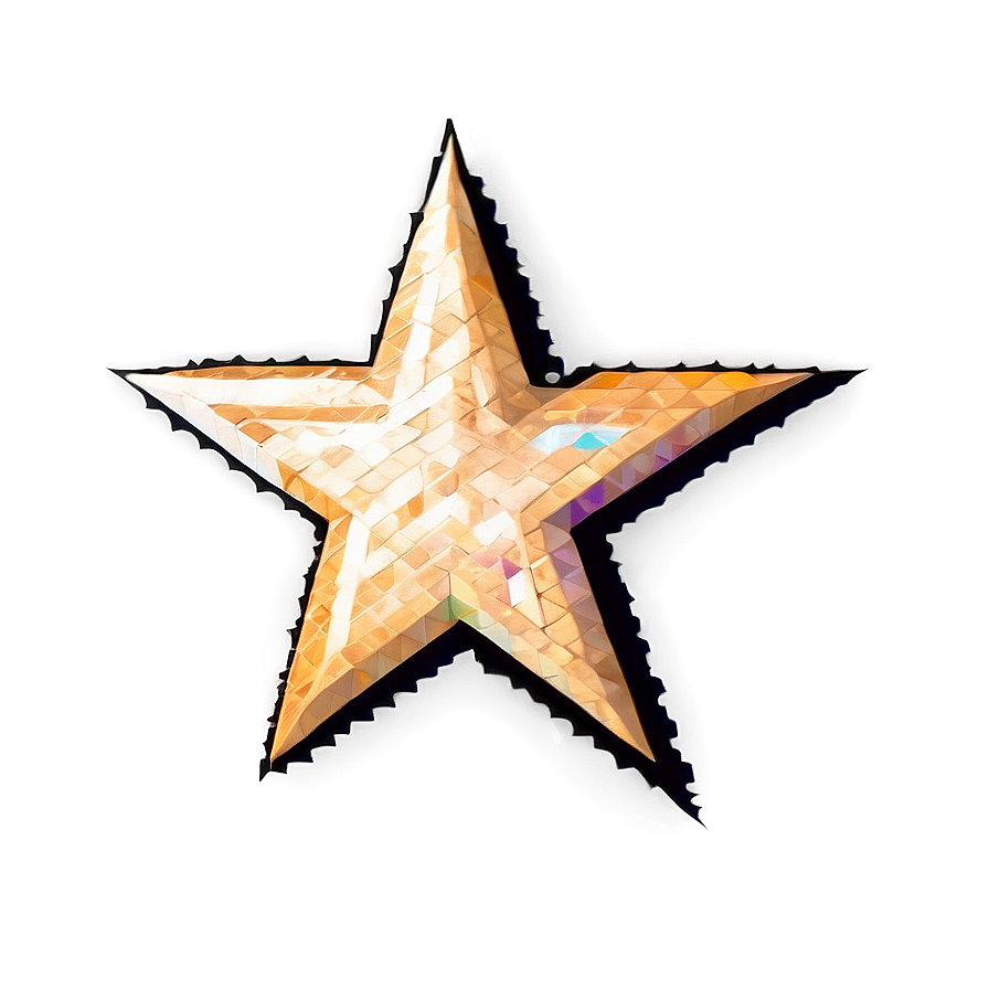 Pixelated Star Logo Png 72