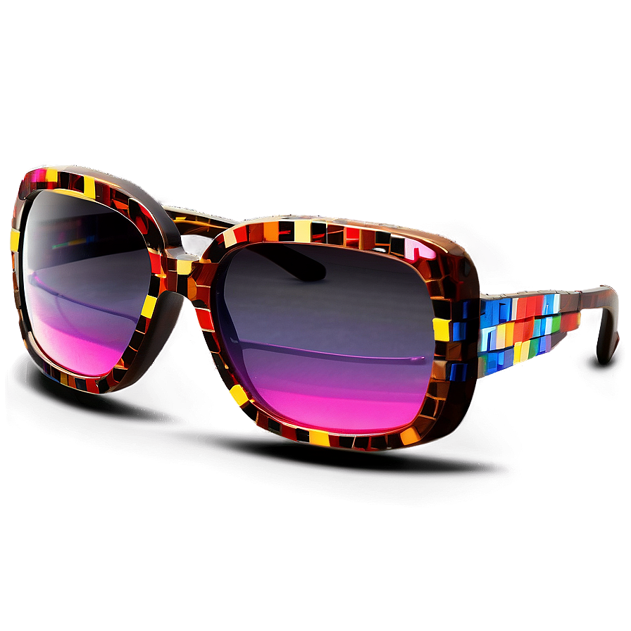 Pixelated Sunglasses Png Rmt68