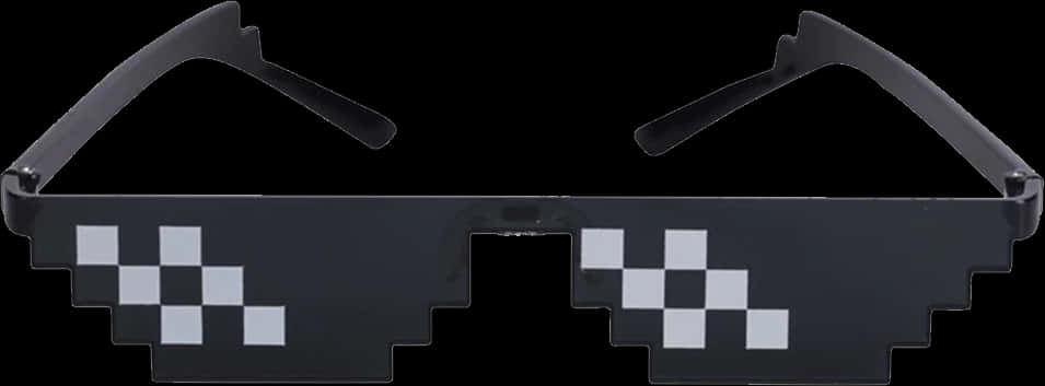 Pixelated Thug Life Sunglasses