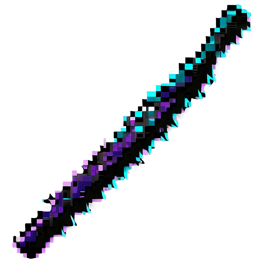 Pixelated Witch Broom Png Edc