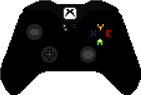 Pixelated Xbox Controller