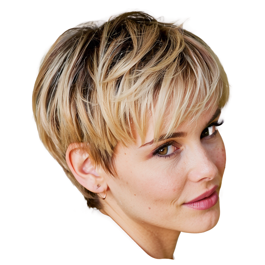 Pixie Cut Hair Texture Png 06202024