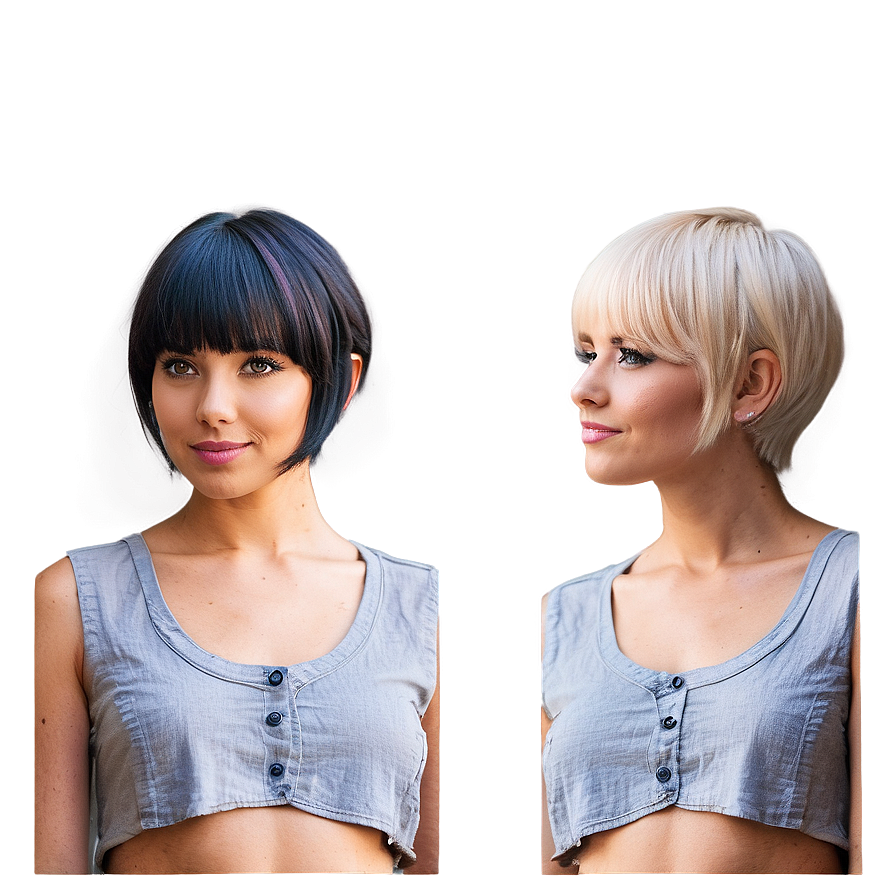 Pixie Cut With Bangs Png Uum49