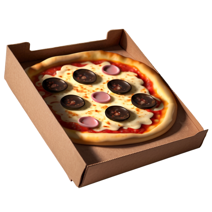 Pizza Box Emoji Png Eaf