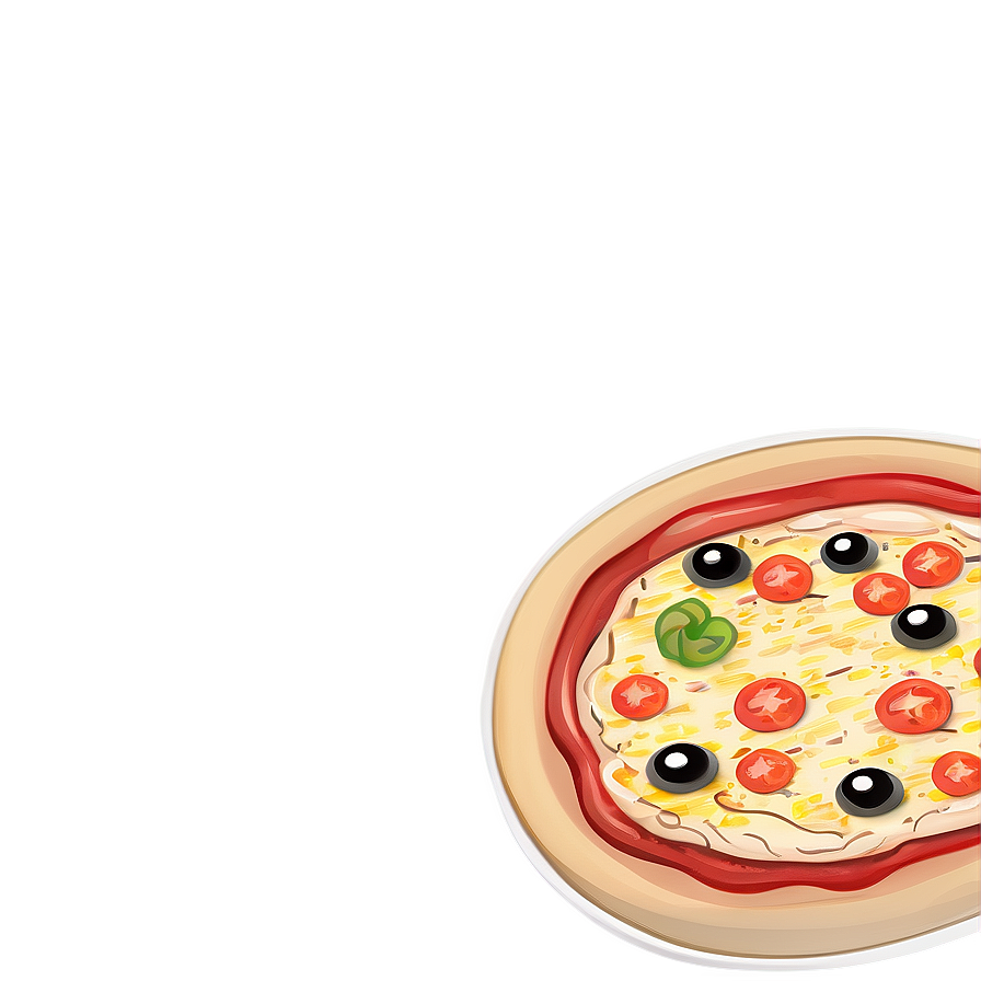 Pizza Cartoon Illustration Png Ljc