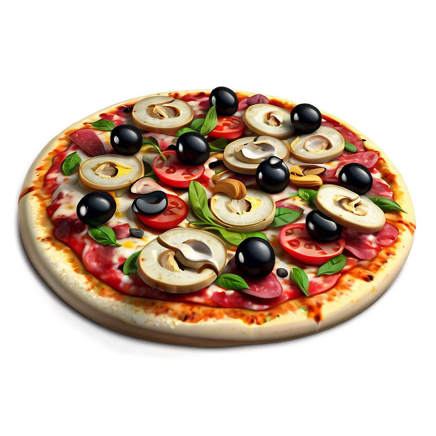 Pizza Toppings Vector Artwork Png Fbq