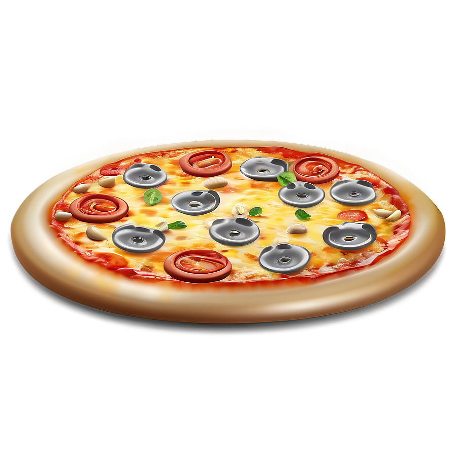 Pizza Vector Outline Png 99