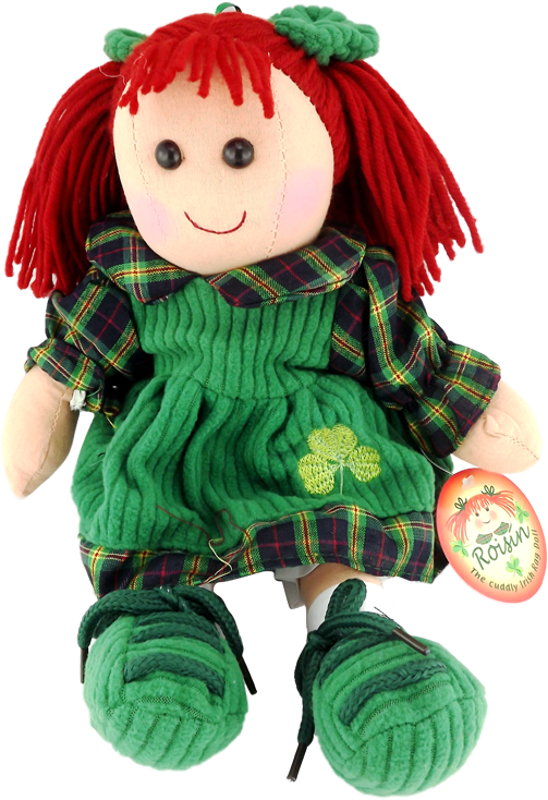 Plaid Dress Rag Doll