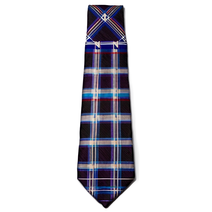 Plaid Necktie Png Rfp