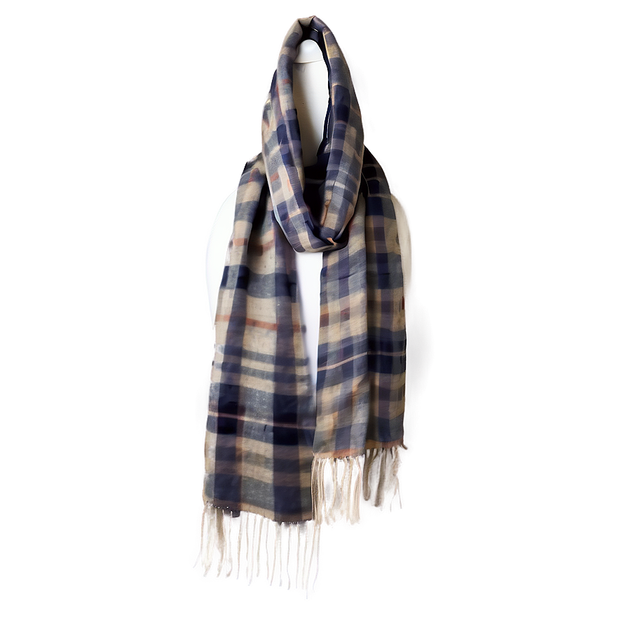 Plaid Scarf Png 05252024