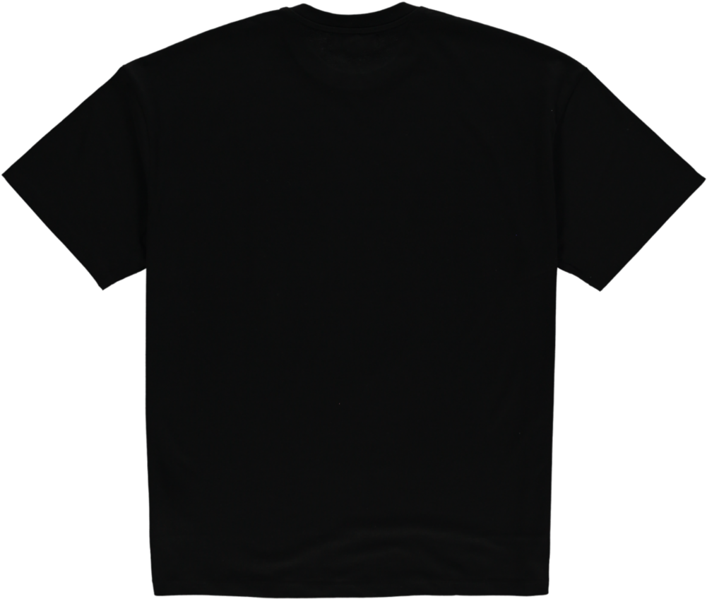 Plain Black T Shirt Template