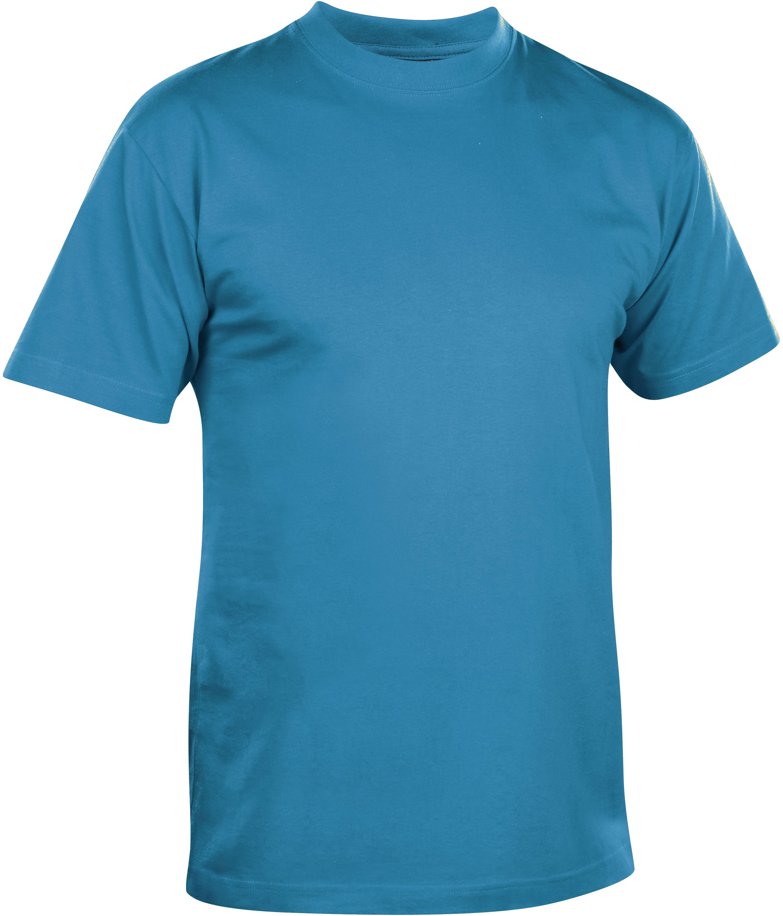 Plain Blue T Shirt Template