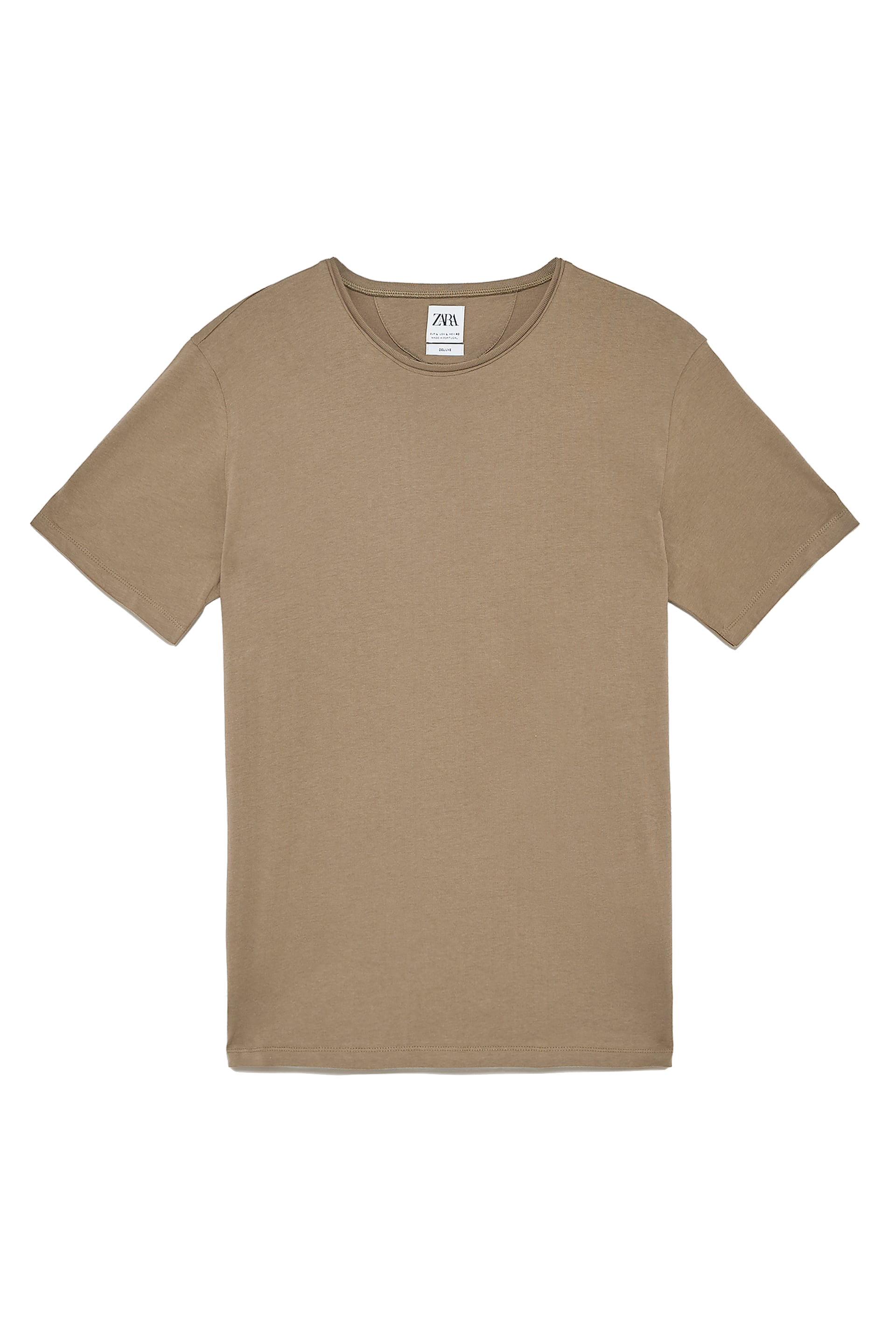 Plain Brown T Shirt Product Photo