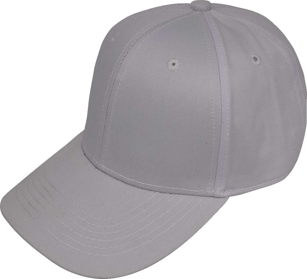 Plain Gray Baseball Cap