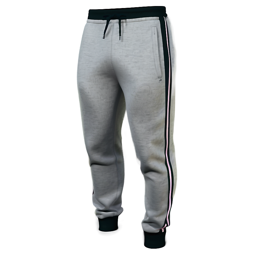 Plain Grey Sweatpants Png 46