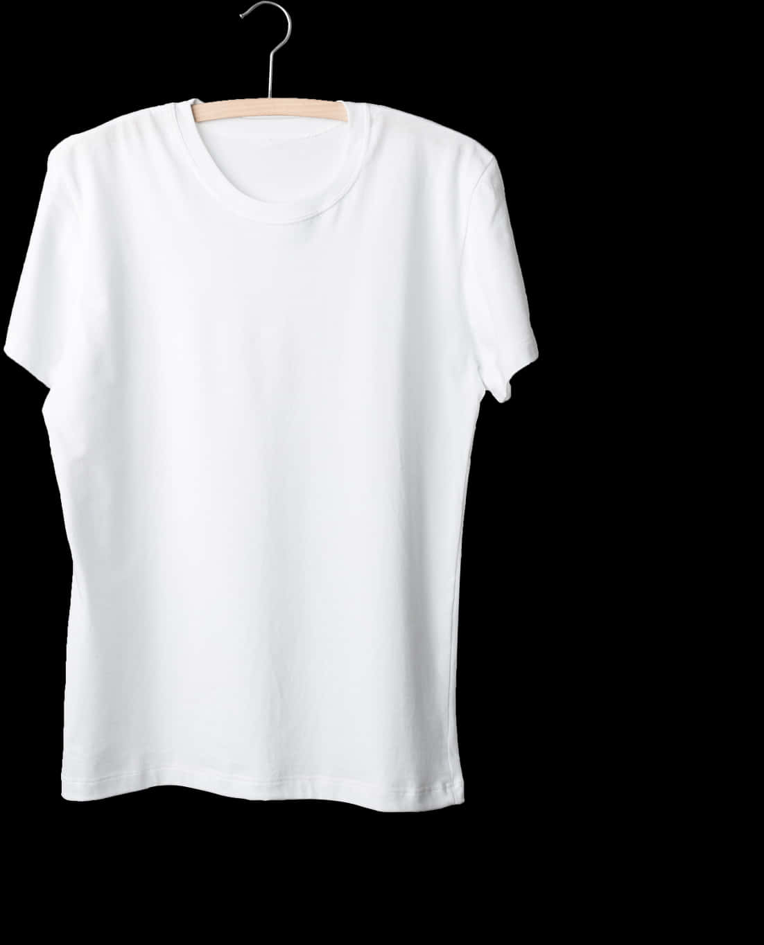 Plain White T Shirton Hanger