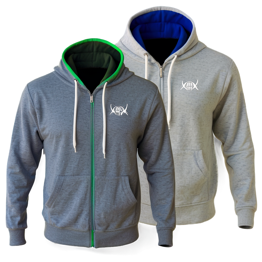 Plain Zip Up Hoodie Png Pfv