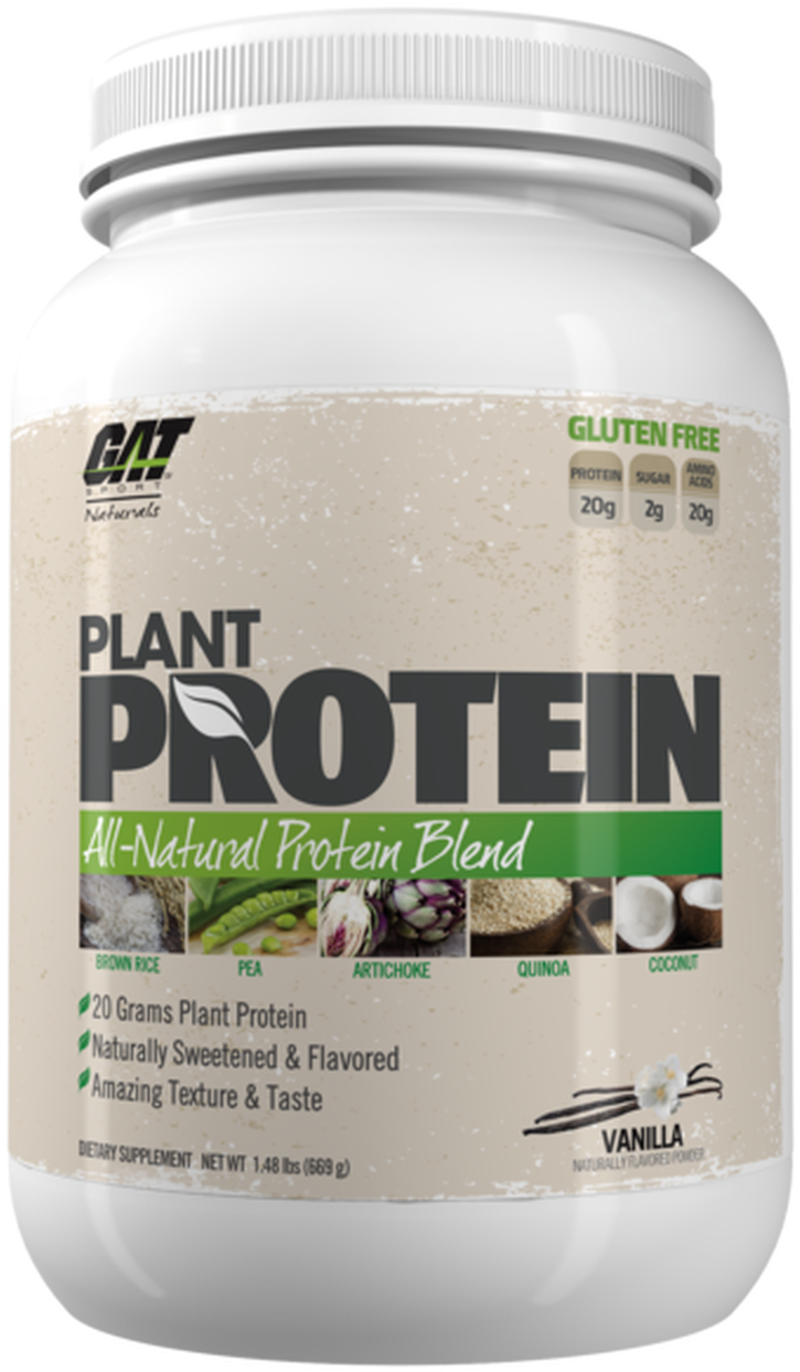 Plant Protein Supplement Vanilla Flavor