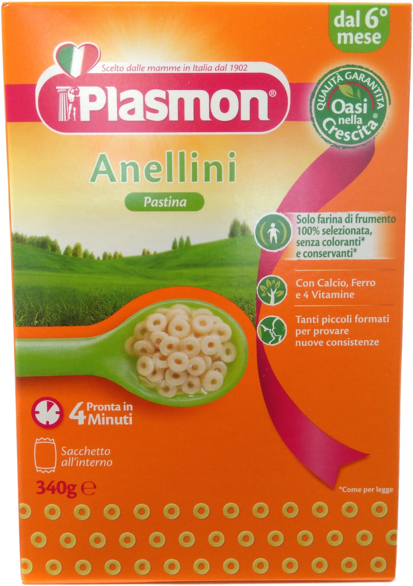 Plasmon Anellini Pasta Box