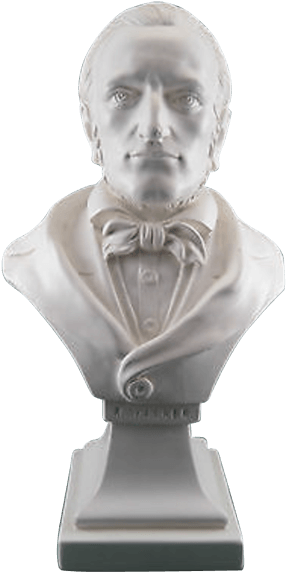 Plaster Bust Statue