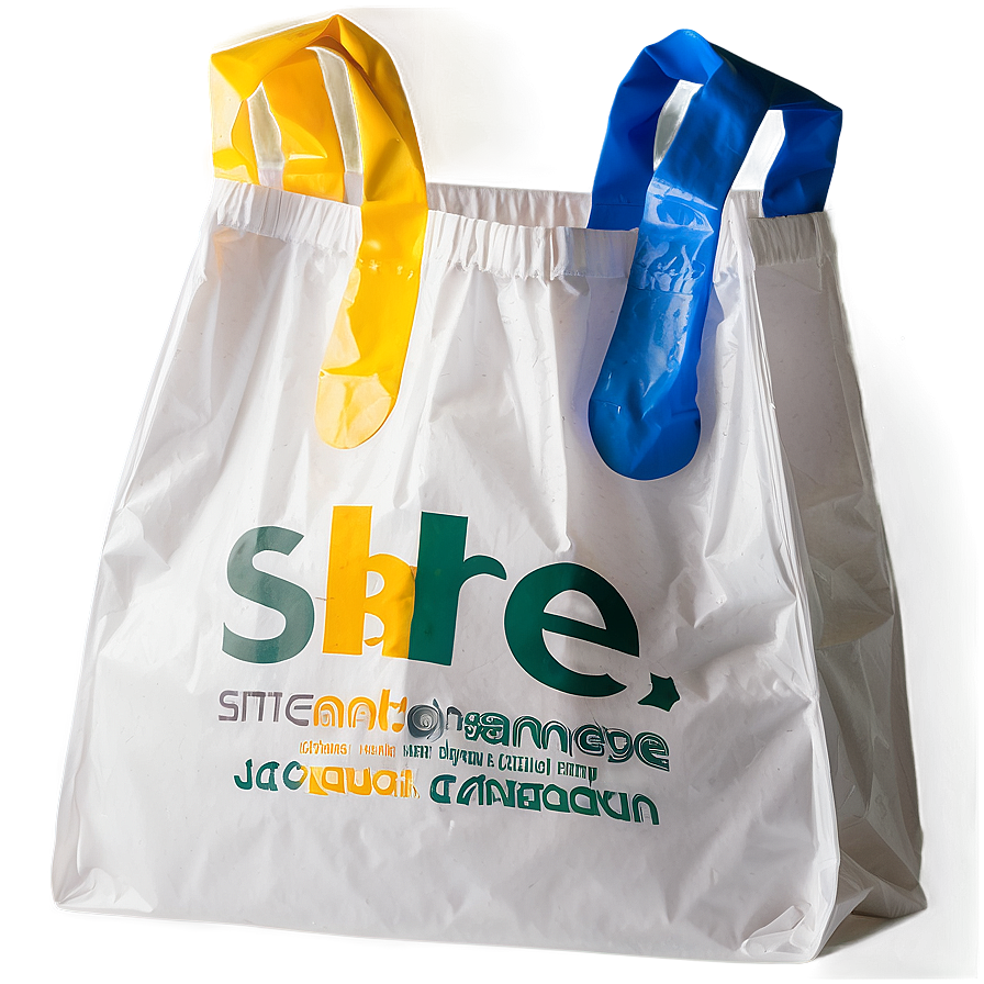 Plastic Bag With Logo Png Rhh13