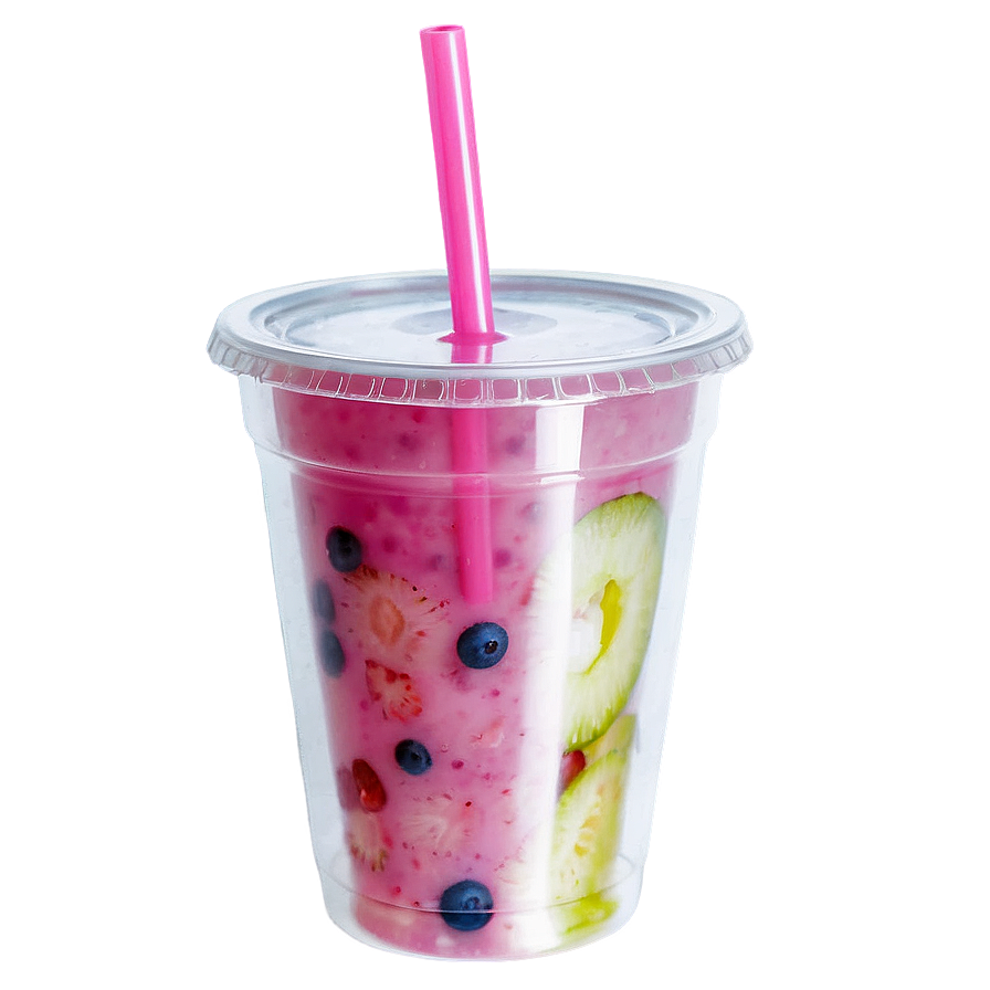 Plastic Cup For Smoothies Png 28