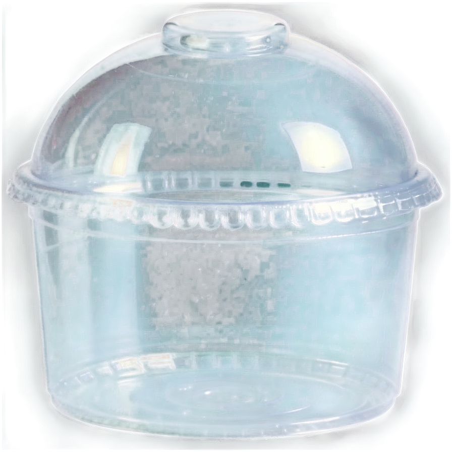 Plastic Cup With Dome Lid Png 61