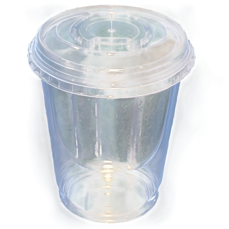 Plastic Cup With Lid Png Glj54