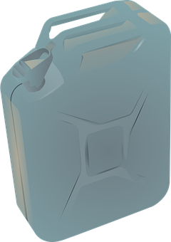 Plastic Jerry Can3 D Render