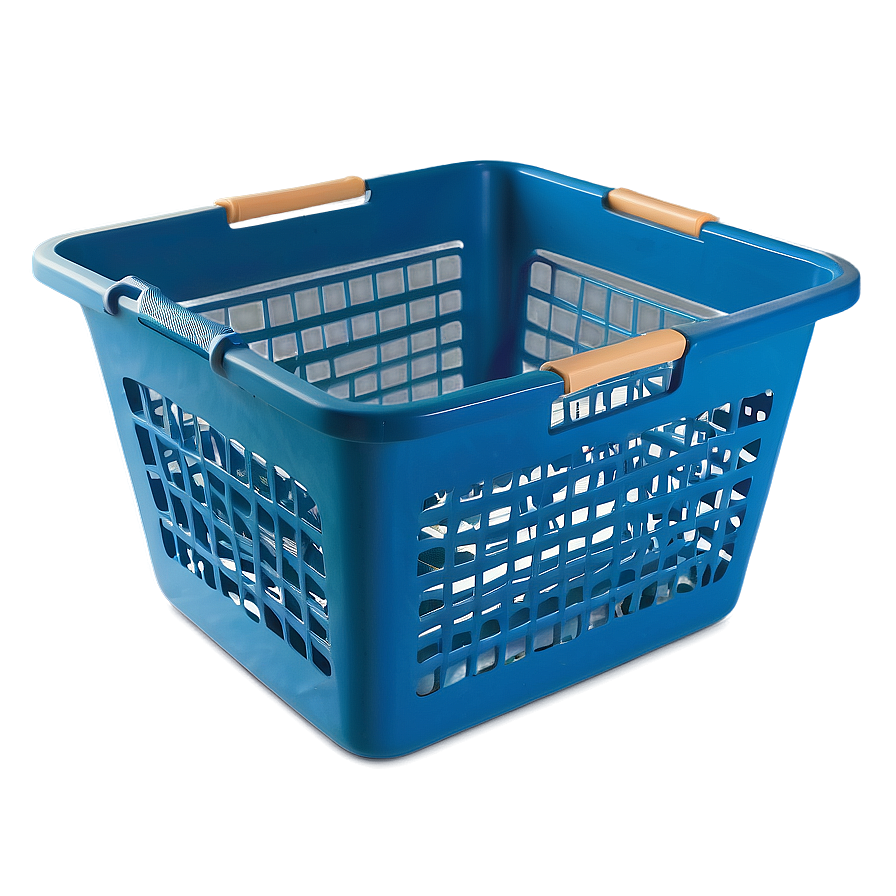 Plastic Laundry Basket With Handles Png Aoy