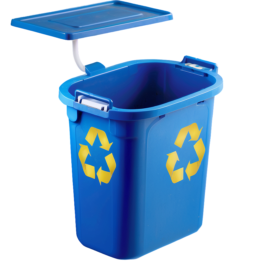 Plastic Recycling Bin Png 06212024