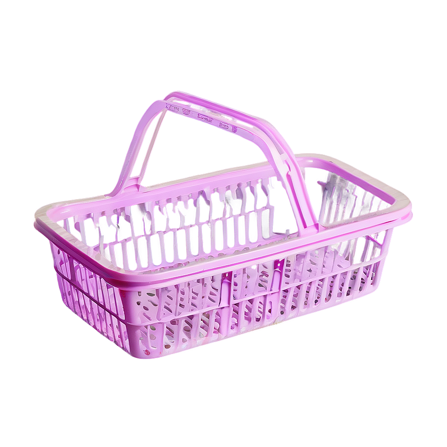 Plastic Shopping Basket Png Bgc